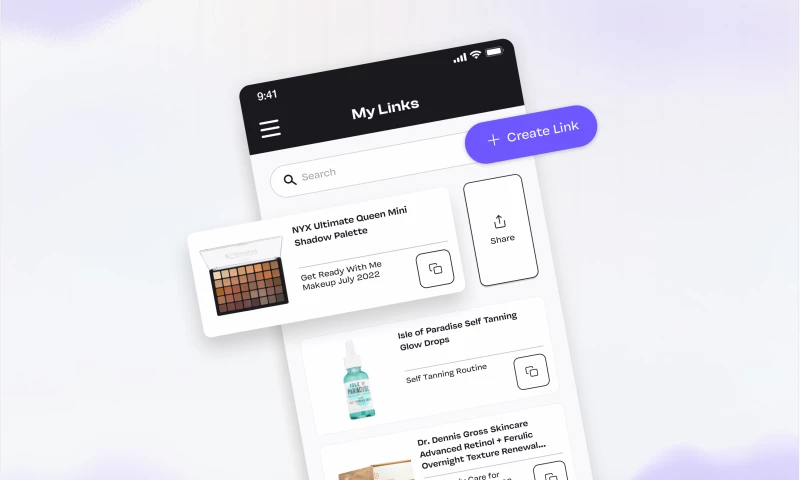 Saasfactor - A Bold New Look for an Influencer-Brand App