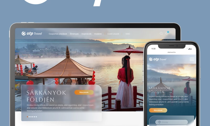 Barna Design - OTP Travel - rebranding