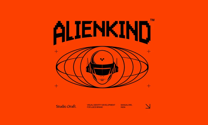 Studio Draft Design Community - ALIENKIND Visual Identity