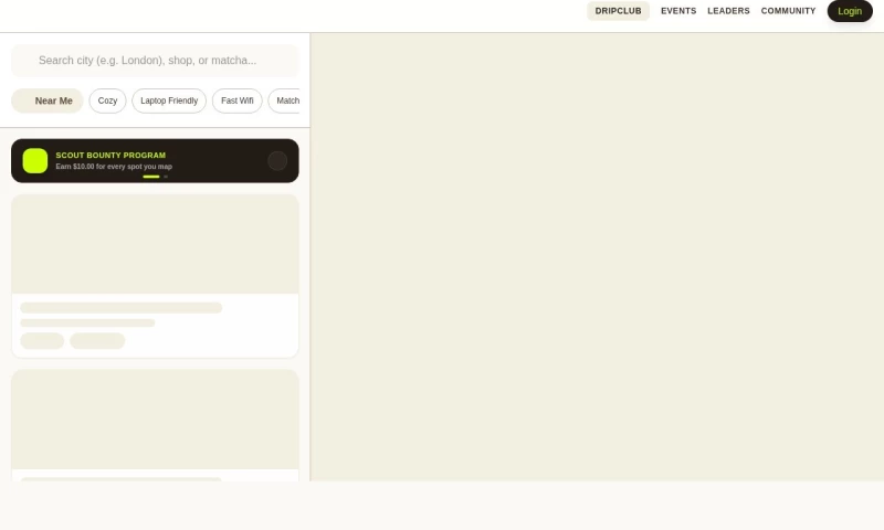 CodesSavvy - DripMap - Coffee Shop Discovery App