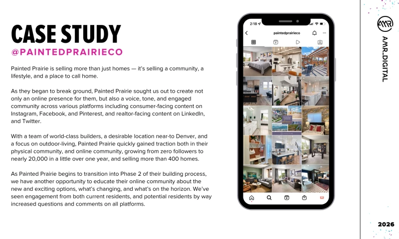 AMR Digital - Painted Prairie Case Study