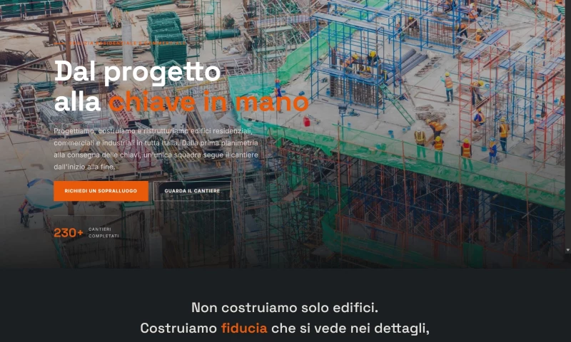 Sabriel Agency - STRATA Costruzioni Sito Web Edilizia Chiavi in Mano