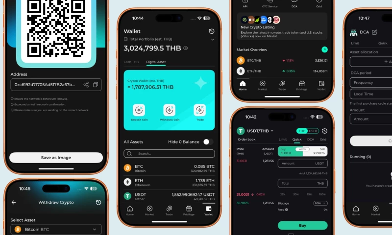 SparkMinds - Mobile App Cryptocurrency Exchange Platform