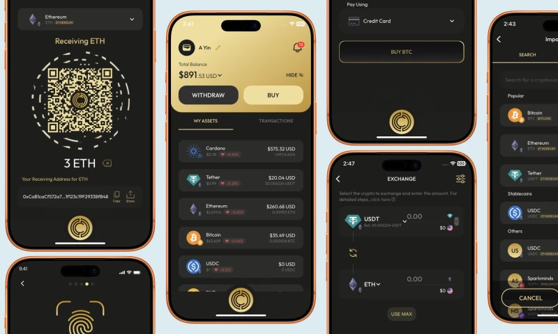 SparkMinds - Crypto Wallet