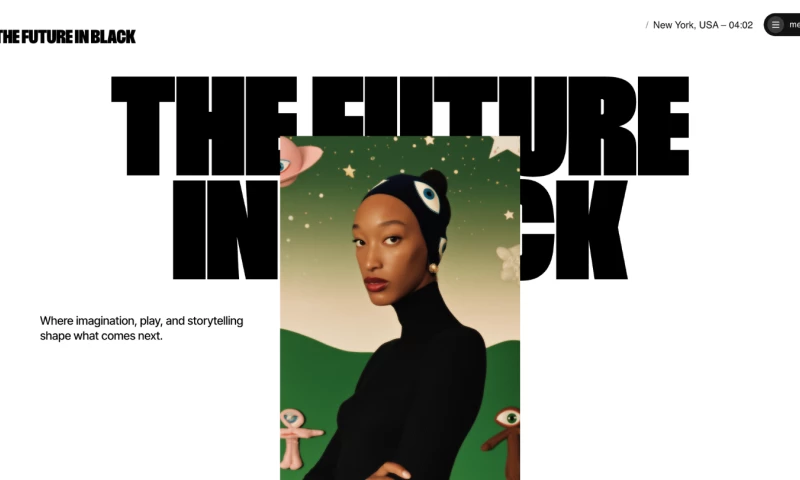 Golden Launch Creative - The Future in Black