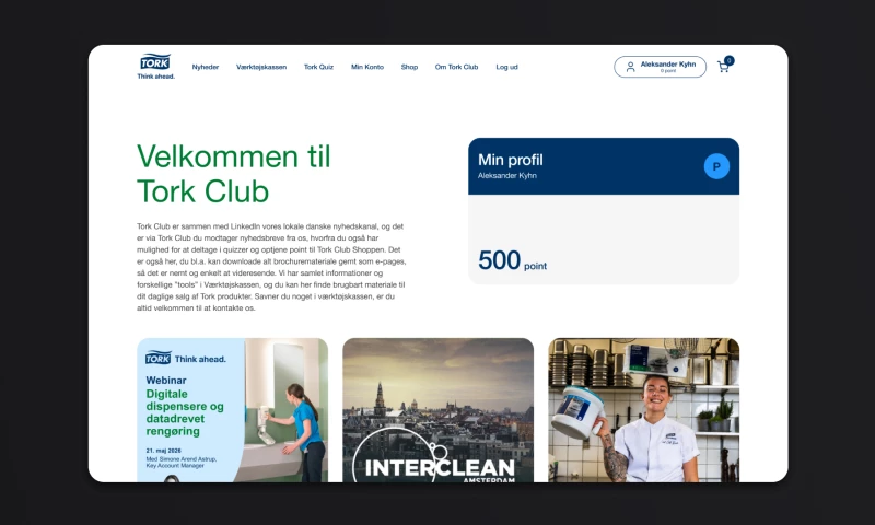 Webnorth - Tork Club
