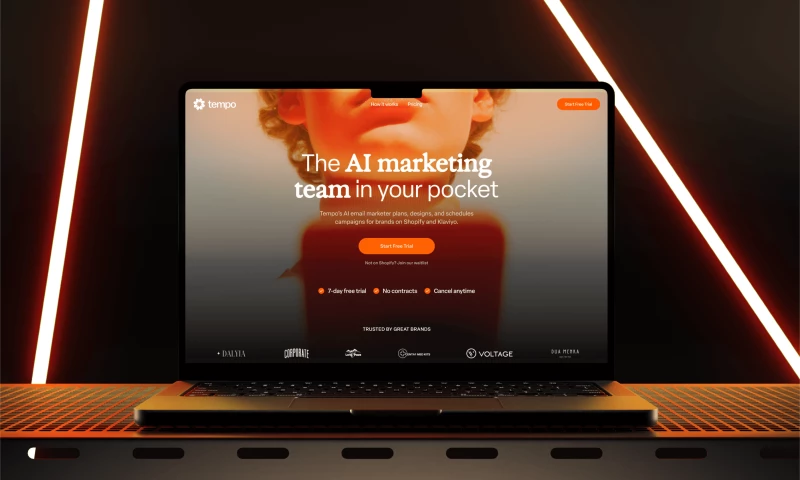 Mykola Designer - Website Redesign & Webflow Development for Tempo
