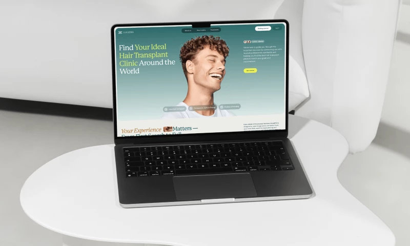 Mykola Designer - Luxxera: Medical Platform for Global Aesthetic Treatments