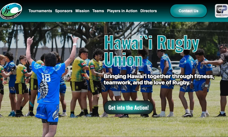 Zumify LLC - Hawaii Rugby Union Website