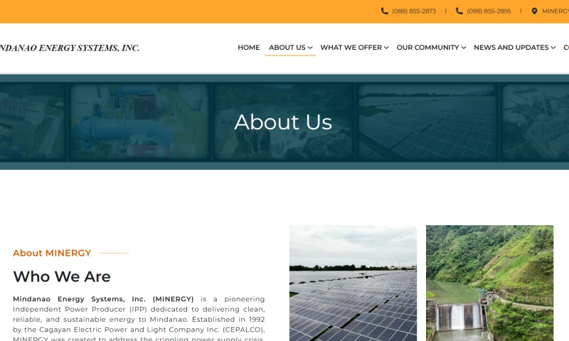 Syntactics, Inc. - MINERGY Website Development