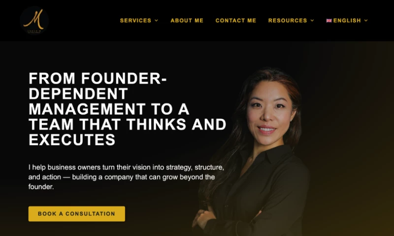 Omega Digital - Building a Bilingual Website for a Global Coaching Brand