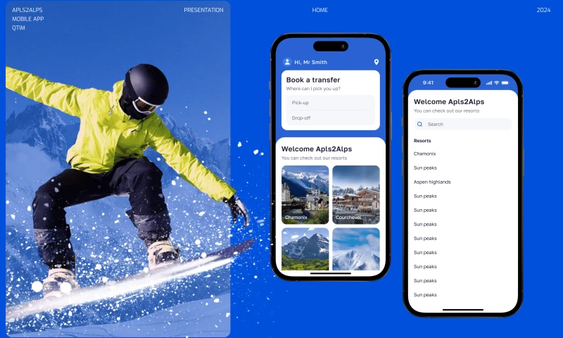 QTIM - Alps Travel App for Mountain Tourism