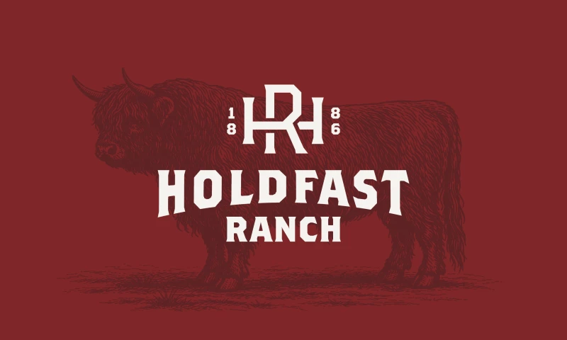 Caava Design - Holdfast Ranch Naming & Brand Identity