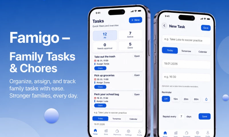 iTechnolabs - Famigo Family Tasks & Chores