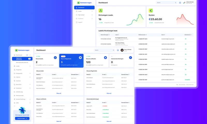 BMS Services - Klantaanvragen: Lead Marketplace & Customer Request Management Platform