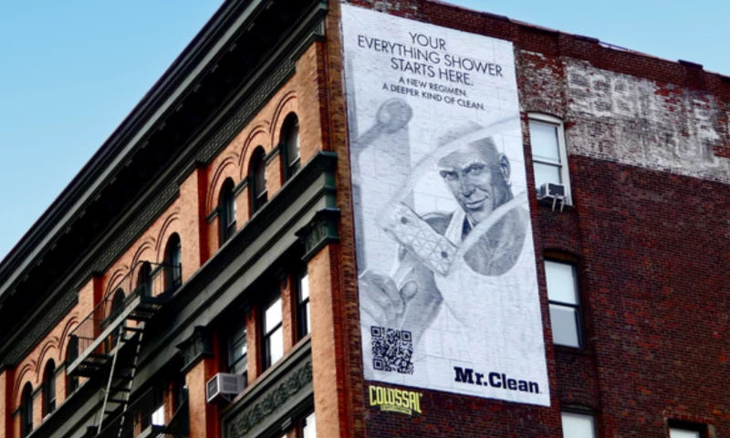 Chase Design Group - Mr. Clean - Shower & Tub Scrubber Billboard