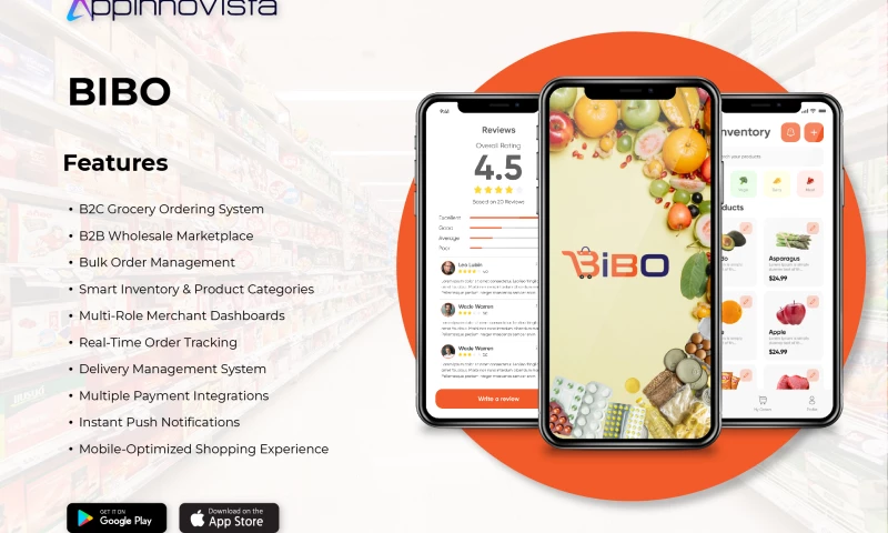 Appinnovista - BIBO - iOS & Android Mobile App