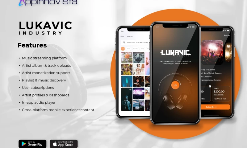 Appinnovista - LUKAVIC INDUSTRY - iOS/Android