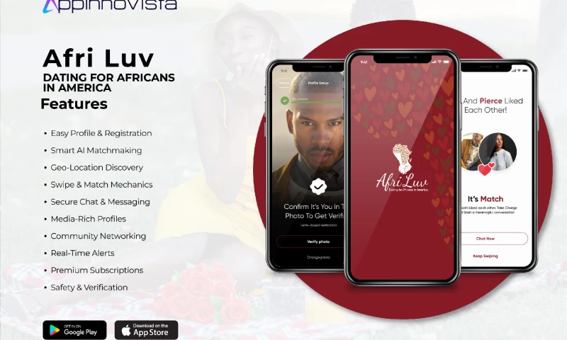 Appinnovista - Afri Luv - iOS/Android App