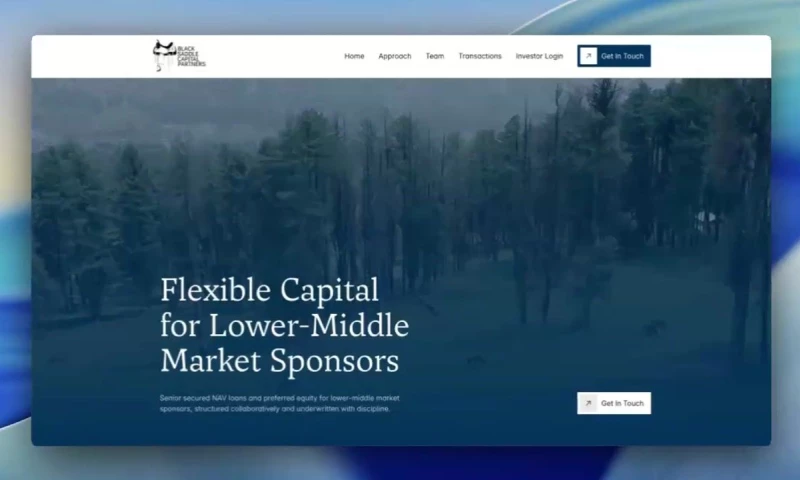 Omis Digital - Black Saddle Capital Partners — Website Design for a Private Credit Firm