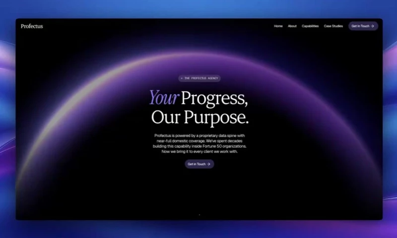 Omis Digital - Profectus Agency — Website Design for a Data-Driven Marketing Agency
