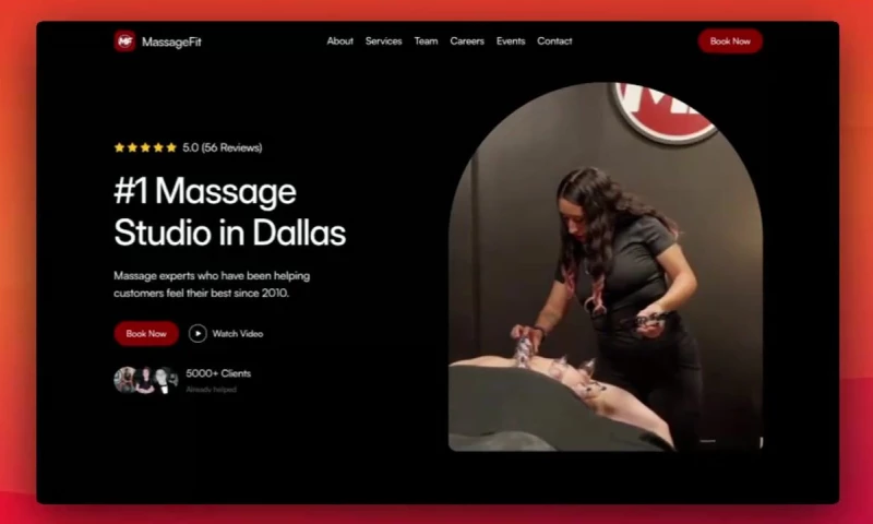Omis Digital - MassageFit — Brand & Website Design for a Dallas Massage Studio