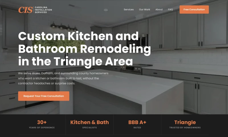 MDesign Studio - AI Visibility and Website Build. Carolina Installation Services