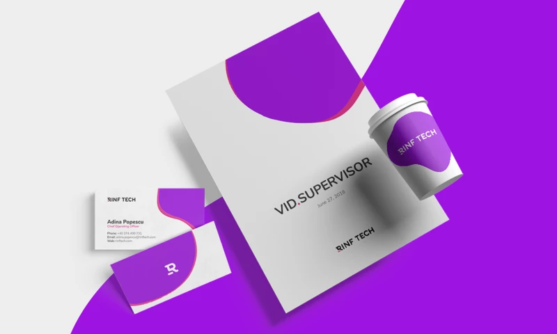 High Contrast - RINF TECH - Branding