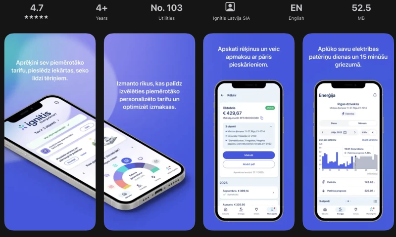 iConcept - Ignitis mobile app