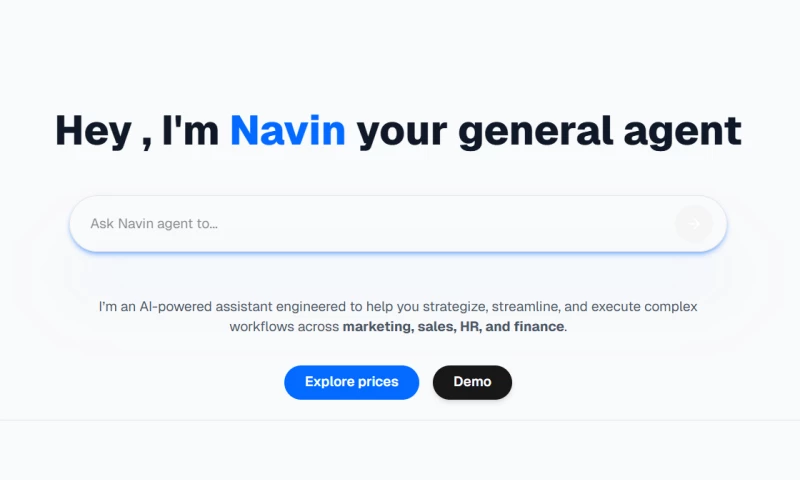 Navinspire IA - Navin.live : AI Digital Assistant Solution