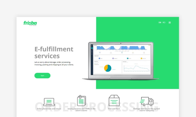Frisbo - Website Design