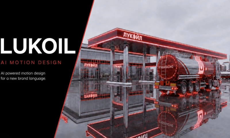 SHAR Production - LUKOIL AI Motion Design & Visual Development