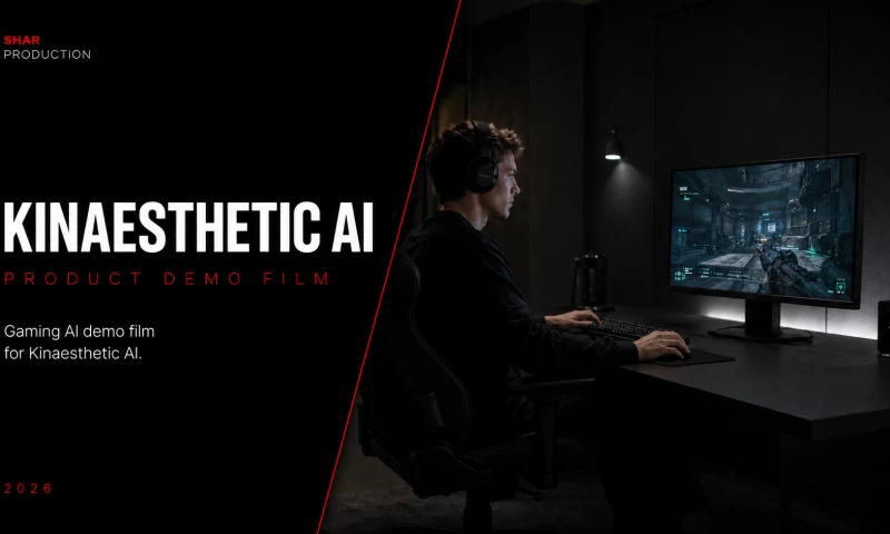 SHAR Production - Kinaesthetic AI Gaming AI Product Demo Film