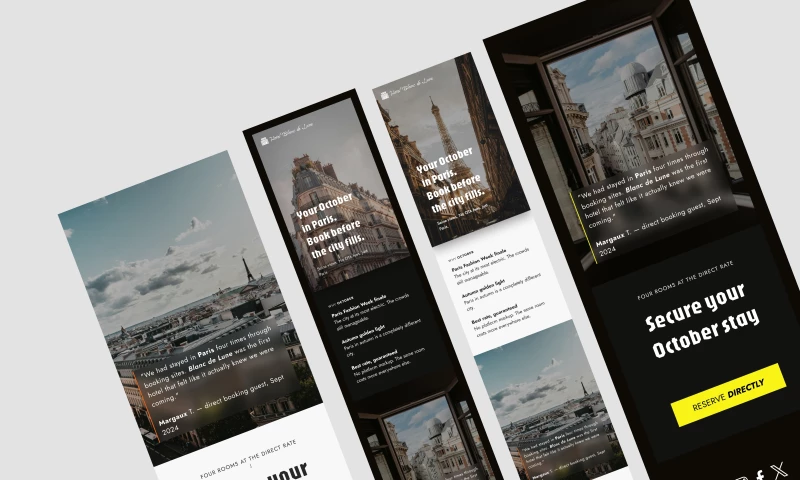 Laeyrd Studios - Email Marketing for Boutique Hotel