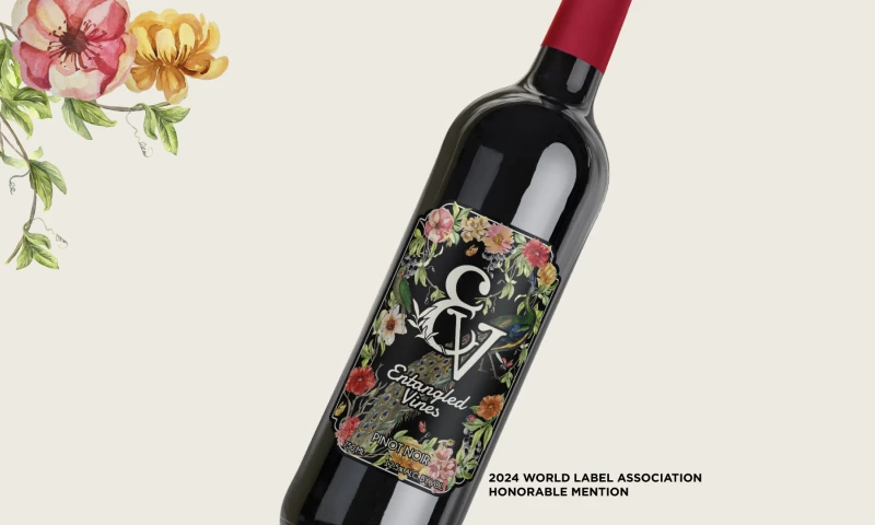 RAW GUILD STUDIOS, LLC - Award-Winning Entangled Vines Wine 360 Brand, Label Packaging & Digital Experience