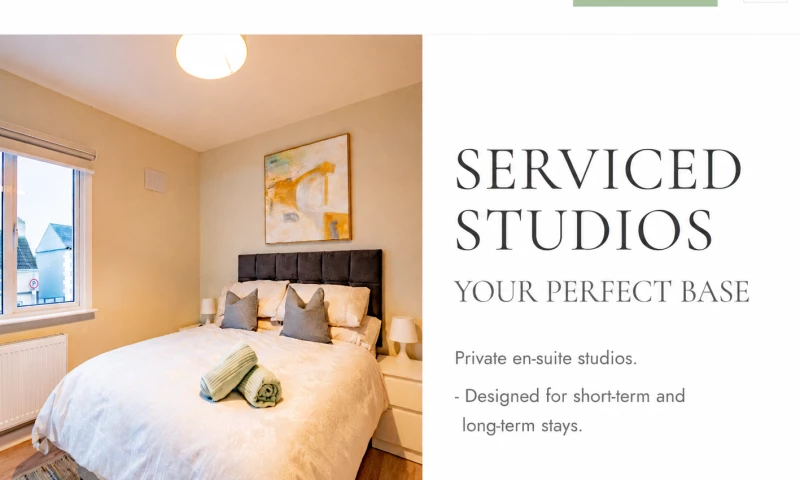 First Page Digital Dublin - FlexiStays Serviced Accommodation Website