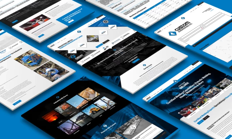 weCreate Website Design and Marketing - $2.8 Million in Tracked Leads for a Industrial Fabricator in 2025