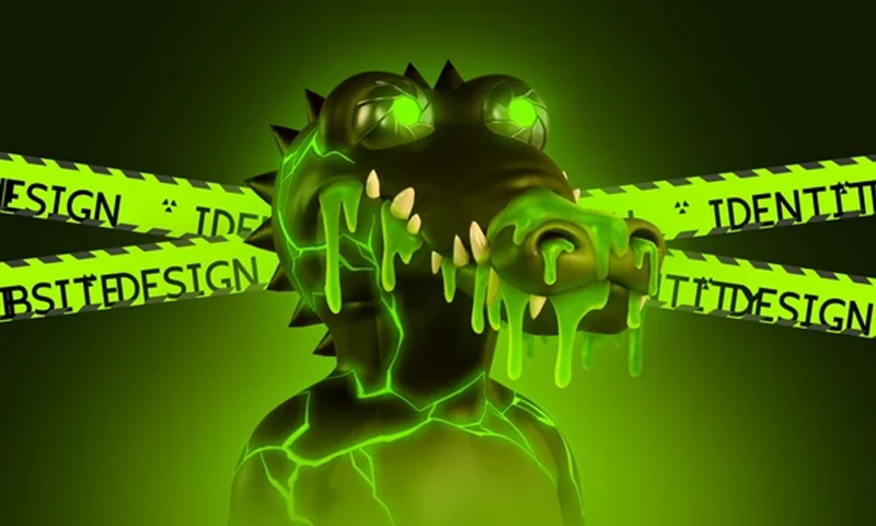 Cosmos Studio - Radioactive Crocs Club – NFT Collection Website & Brand Identity