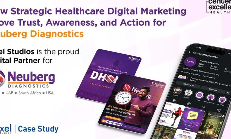 Pixel Studios - How Strategic Healthcare Digital Marketing Drove Trust, Awareness, and Action for Neuberg Diagnostics