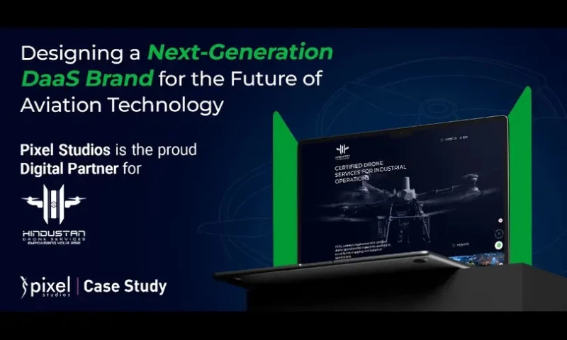 Pixel Studios - How Pixel Studios Designed a Futuristic Digital Ecosystem for Hindustan Drone Services