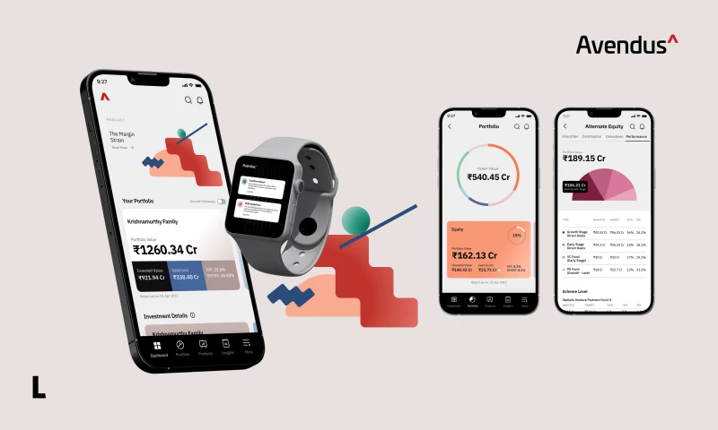 Leaf Design - A connected digital wealth experience for private clients and advisors.