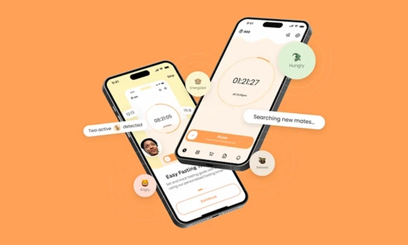 Cosmos Studio - Fastmates – Fasting & Social Mobile App UI Design