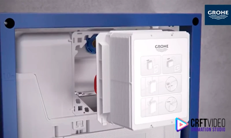 Crft Video - 3D Animated Video & Visualization - GROHE