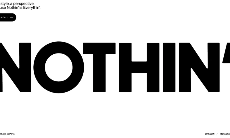 Carre Studio - Nothin'