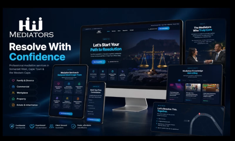 Proweb ZA - HW Mediators React Website