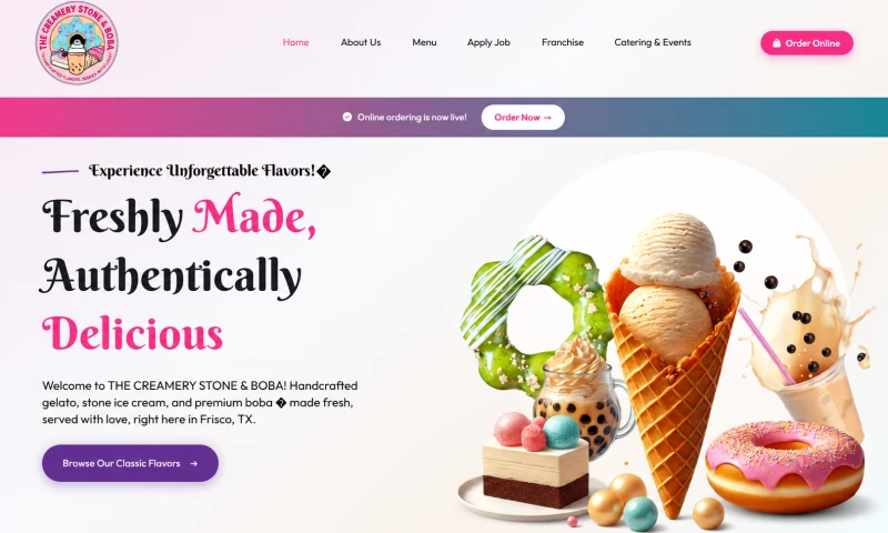 Meta Creative Designer - The Creamery Stone & Boba