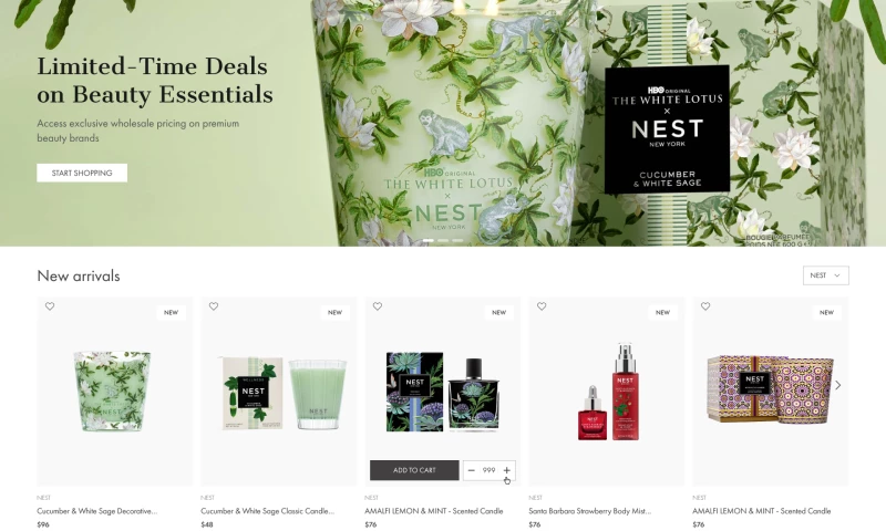 UPDIVISION - Beauty B2B Ecommerce