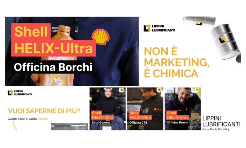 Backdoor Studio - Lippini Lubrificanti - social media marketing