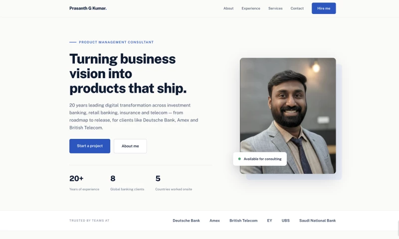 Adexorb Technologies Pvt Ltd - PRASANTH G KUMAR