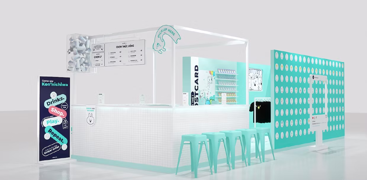 MINTO Vietnam - Gyuuun Café - Usagyuuun Pop-up Experience at Color Fiesta